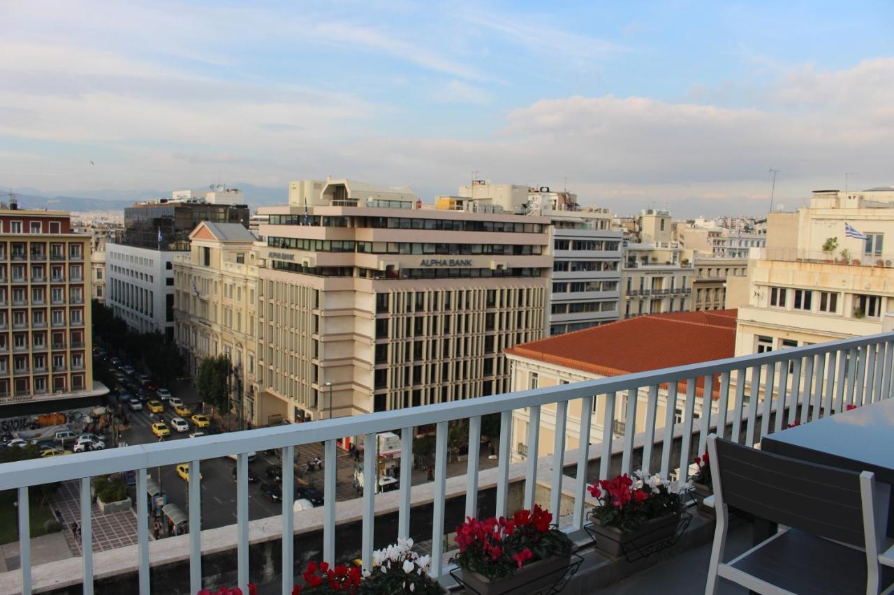 Central Athens Loft Buitenkant foto